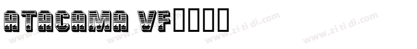 Atacama VF字体转换